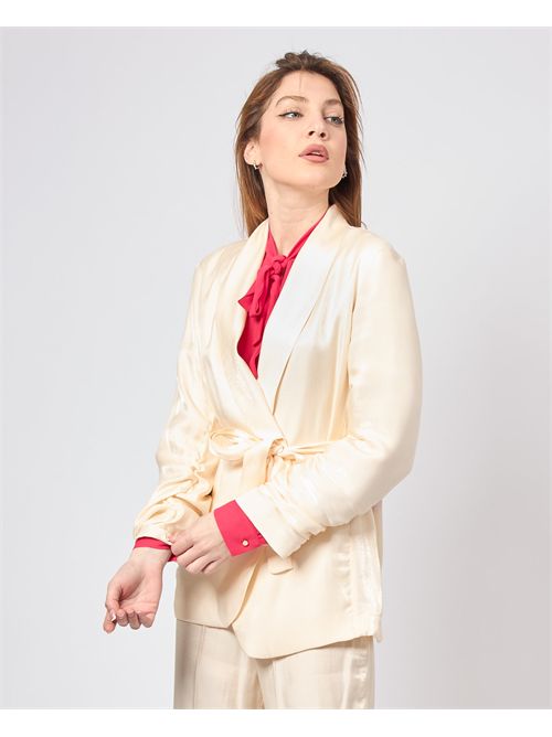 Blazer Valentina Rio aperto con collo smoking VALENTINA RIO | V8174292